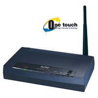 Zyxel 660HW wireless router Black
