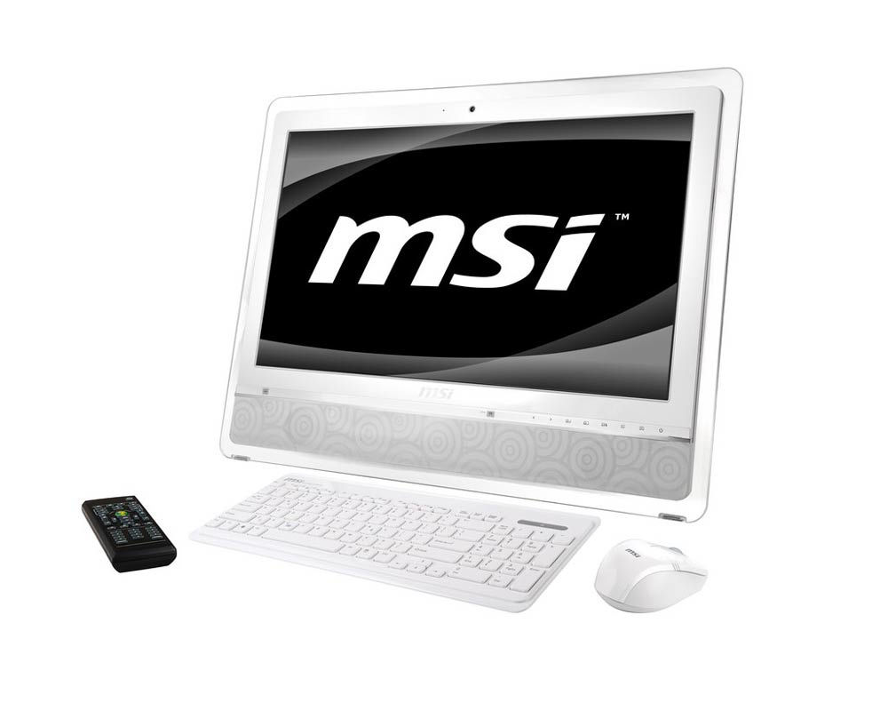 MSI Wind Top AE2420-080NL Intel® Core™ i5 i5-650 59.9 cm (23.6") 1920 x 1080 pixels Touchscreen 4 GB DDR3-SDRAM 640 GB AMD Mobility Radeon HD 5730 Windows 7 Home Premium White