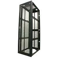 StarTech.com DuraRak 42U 42" Rack (no sides) Black
