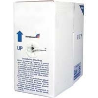 StarTech.com 1000 ft Bulk White Category 5e (350 MHz) Solid UTP Patch Cable - CMR Rated- by the Roll networking cable 305 m