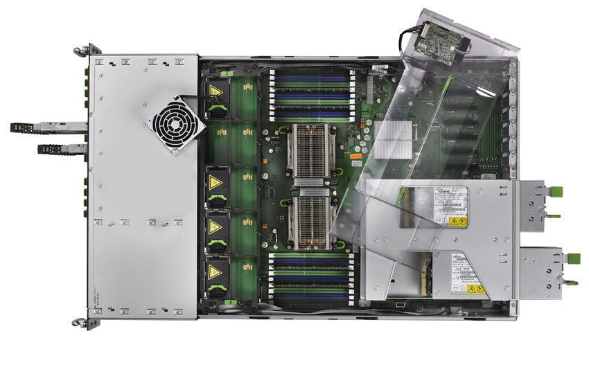 Fujitsu PRIMERGY RX300 S6 server 0 GB Rack (2U) Intel® Xeon® 5000 Sequence E5620 2.4 GHz 8 GB DDR3-SDRAM 800 W Windows Small Business Server