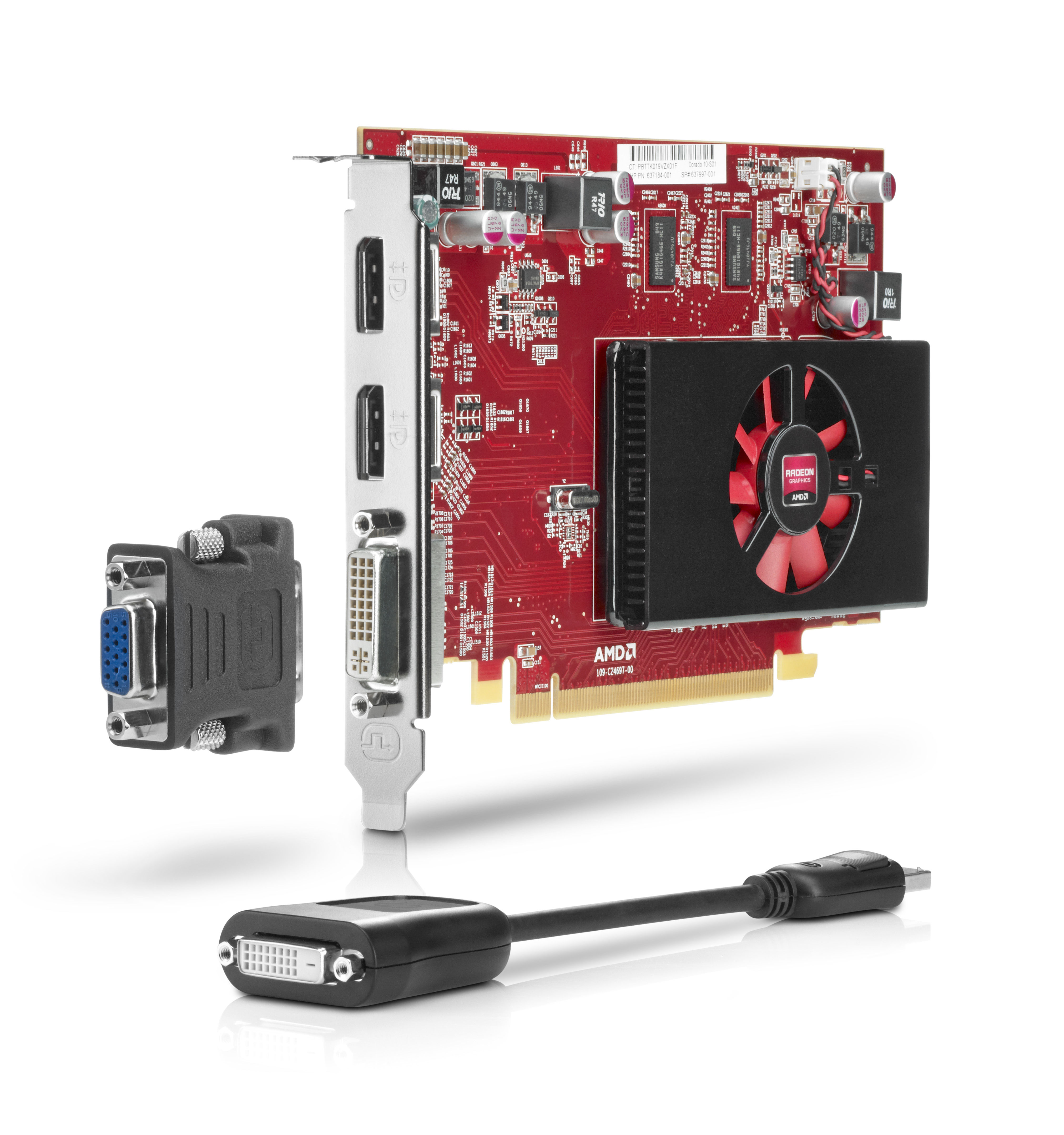 HP QP027AT graphics card AMD Radeon HD6570 1 GB GDDR3