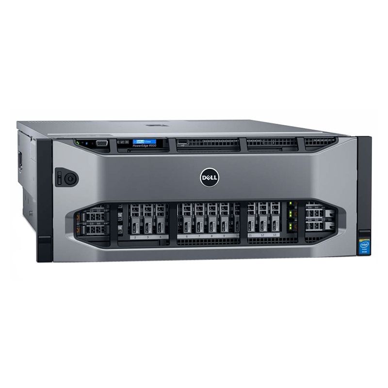 PowerEdge R930, Dell PowerEdge Rack Server, Dual Xeon E7-4830v4/128GB Memory/1.2TB SAS HDD