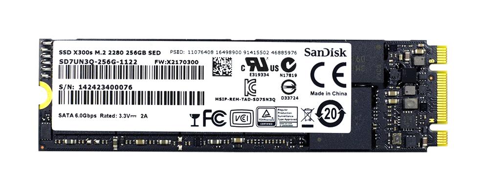 SanDisk X300 SD7UN3Q-256G M.2 2280 256GB SSD