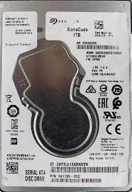Seagate BarraCuda Pro 1TB 2.5" 7200 RPM Internal Hard Drive (ST1000LM049-2GH172)
