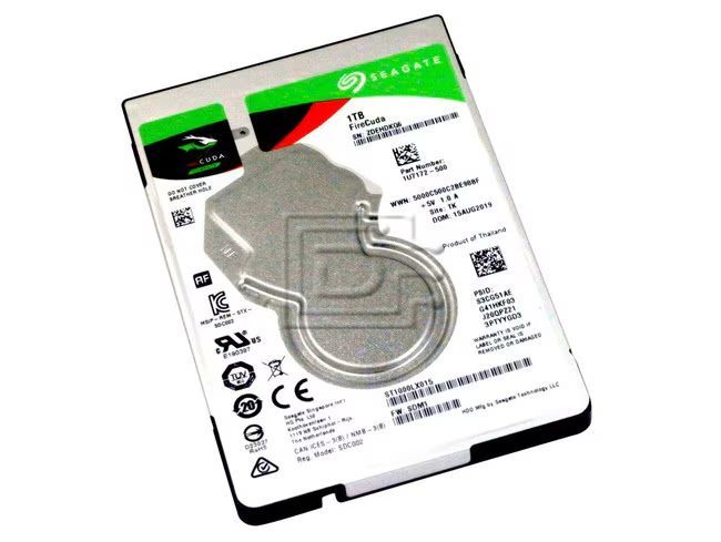 Seagate FireCuda 1TB SSHD 2.5-Inch Internal Hybrid Drive