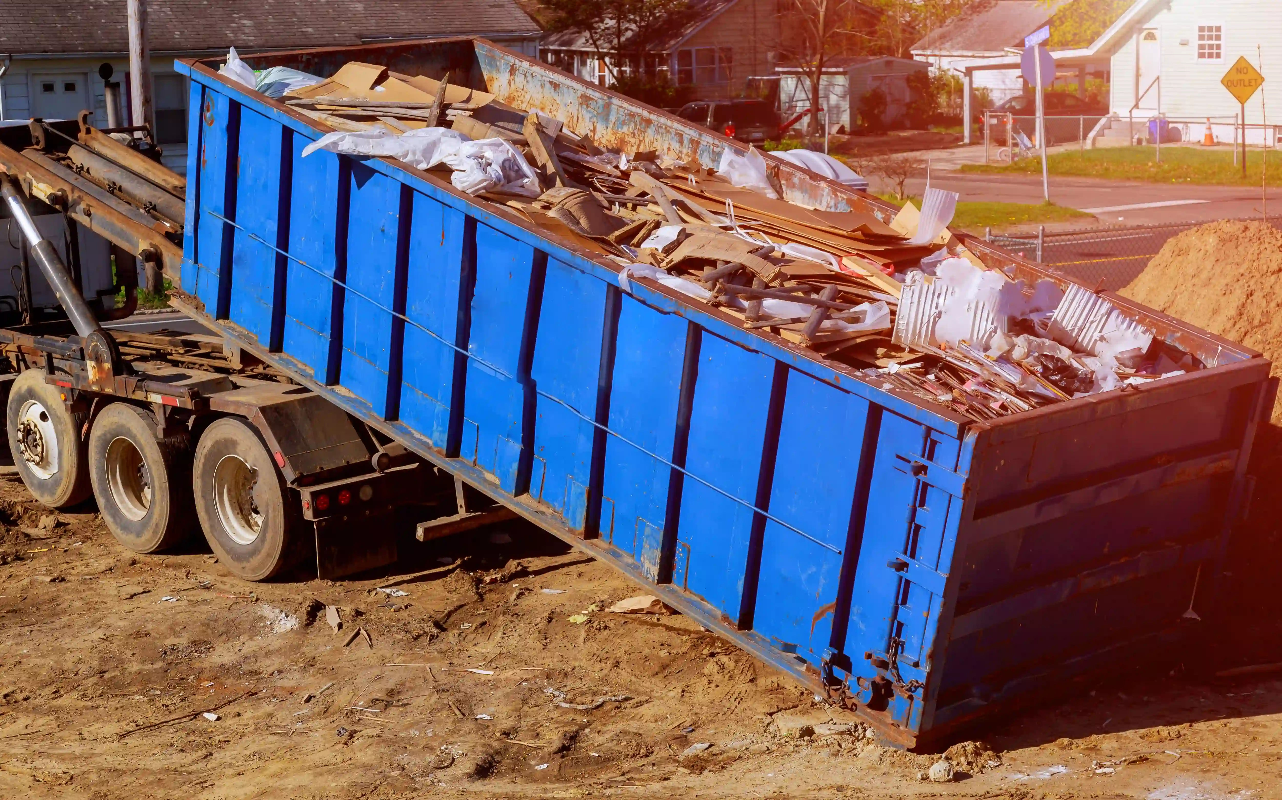 industrial-garbage-bin-blue-construction-debris
