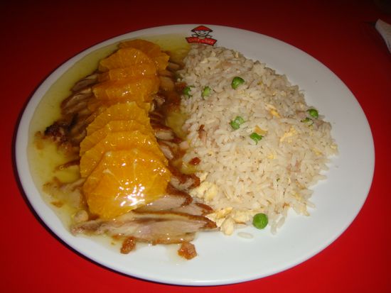 Chef China - Servido Menu (Takeaway, Delivery) - Pato com Laranja 