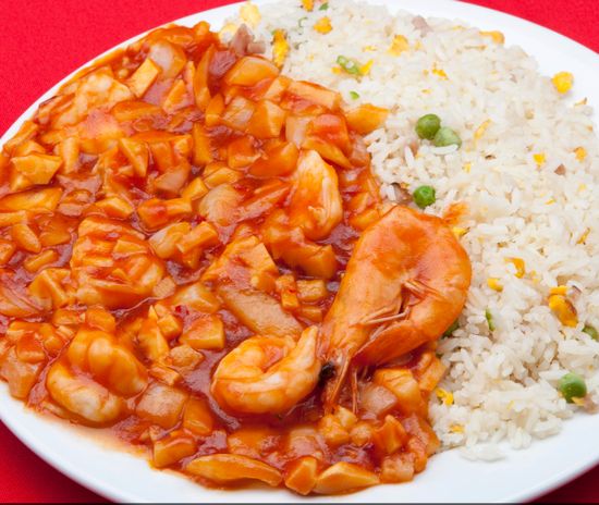 Chef China - Servido Menu (Takeaway, Delivery) - Gambas Picantes