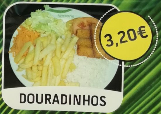 Greens - Servido Menu (Takeaway, Delivery) - Douradinhos