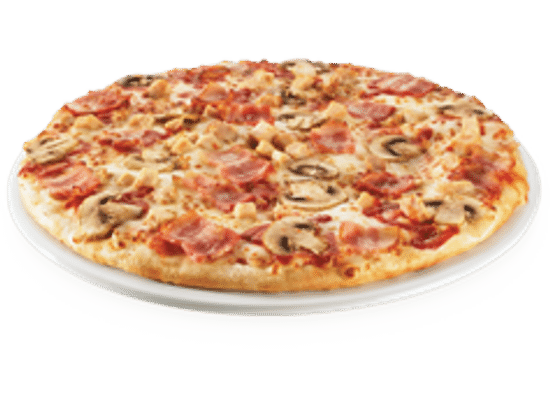 Telepizza - Servido Menu (Takeaway, Delivery) - Appétissant - Pizza Barbecue crème - Moyenne