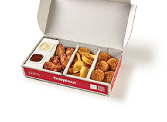 Telepizza - Servido Menu (Takeaway, Delivery) - Chicken Trio