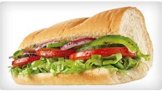 Subway - Servido Menu (Takeaway, Delivery) - Veggie Delite 15cm