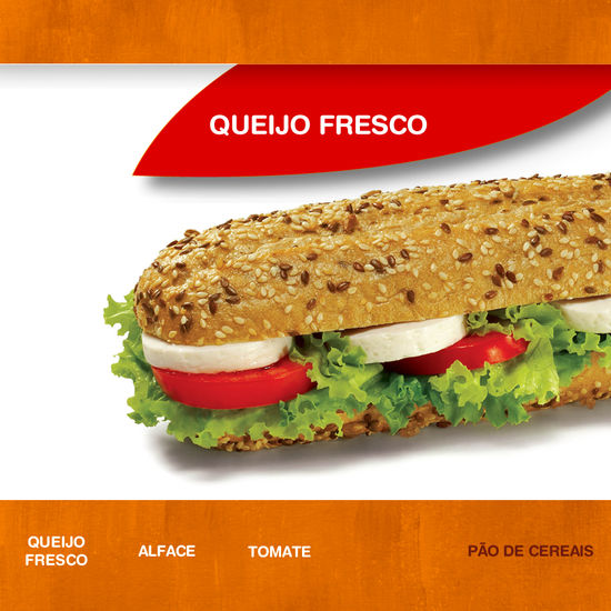 Vitaminas - Servido Menu (Takeaway, Delivery) - Sandwich - Suggestion - Fresh Cheese (vegetarian) + Sauce