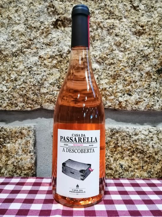 Restaurante Serra da Estrela - Servido Menu (Takeaway, Delivery) - Vinho Branco Rosé - Casa da Passarella 75 cl