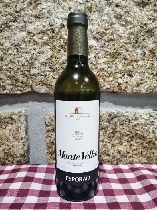 Restaurante Serra da Estrela - Servido Menu (Takeaway, Delivery) - White Wine - Alentejano - Monte Velho 375 cl