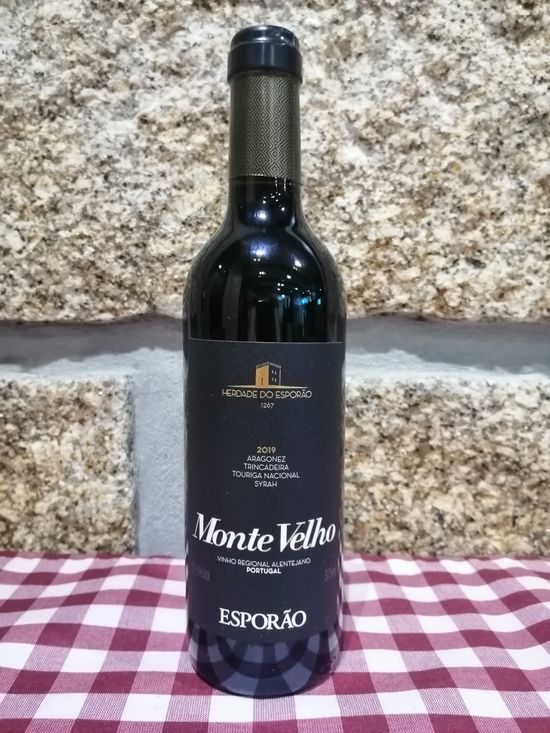 Restaurante Serra da Estrela - Servido Menu (Takeaway, Delivery) - v Vin Rouge - Alentejano - Monte Velho 375 cl