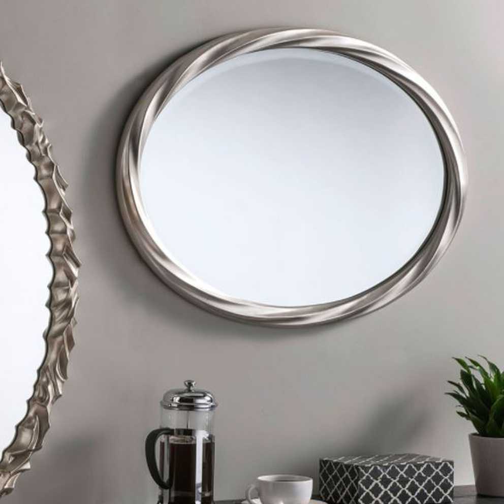 Featured Photo of Silver Oval Wall Mirrors