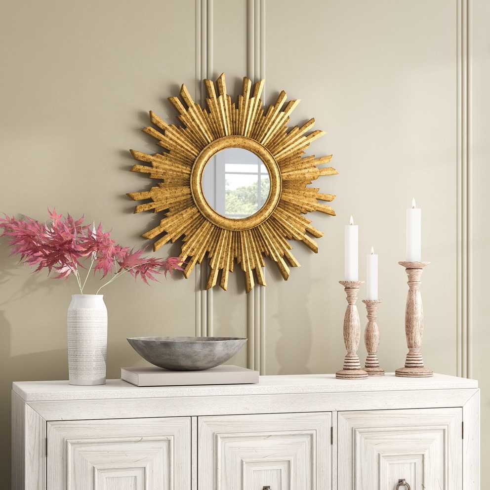 Featured Photo of Harbert Modern And Contemporary Distressed Accent Mirrors