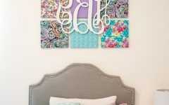 Bedroom Fabric Wall Art