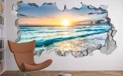 Beach 3d Wall Art