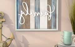 Family Wood Wall Décor by Highland Dunes