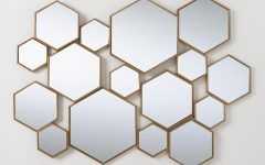 Hexagon Wall Mirrors