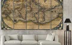 Maps Wall Art