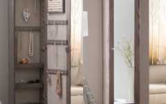 Jewelry Armoire Wall Mirrors
