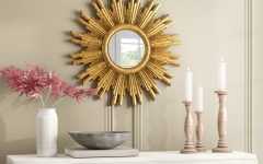 Harbert Modern and Contemporary Distressed Accent Mirrors