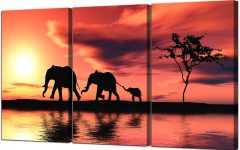 Elephant Canvas Wall Art