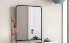 The Best Peetz Modern Rustic Accent Mirrors