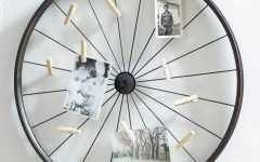 Millanocket Metal Wheel Photo Holder Wall Decor