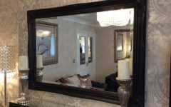 Large Black Wall Mirrors