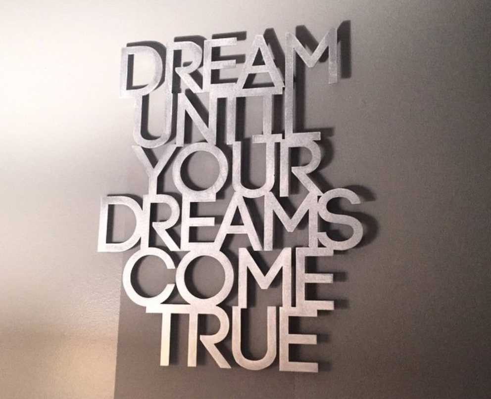 Featured Photo of Metal Wall Art Words