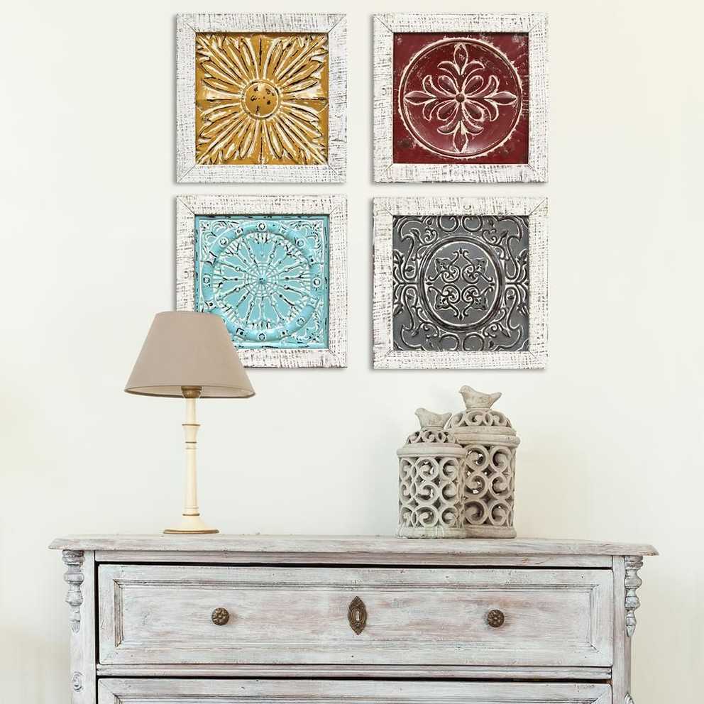 Featured Photo of 4 Piece Metal Wall Decor Sets