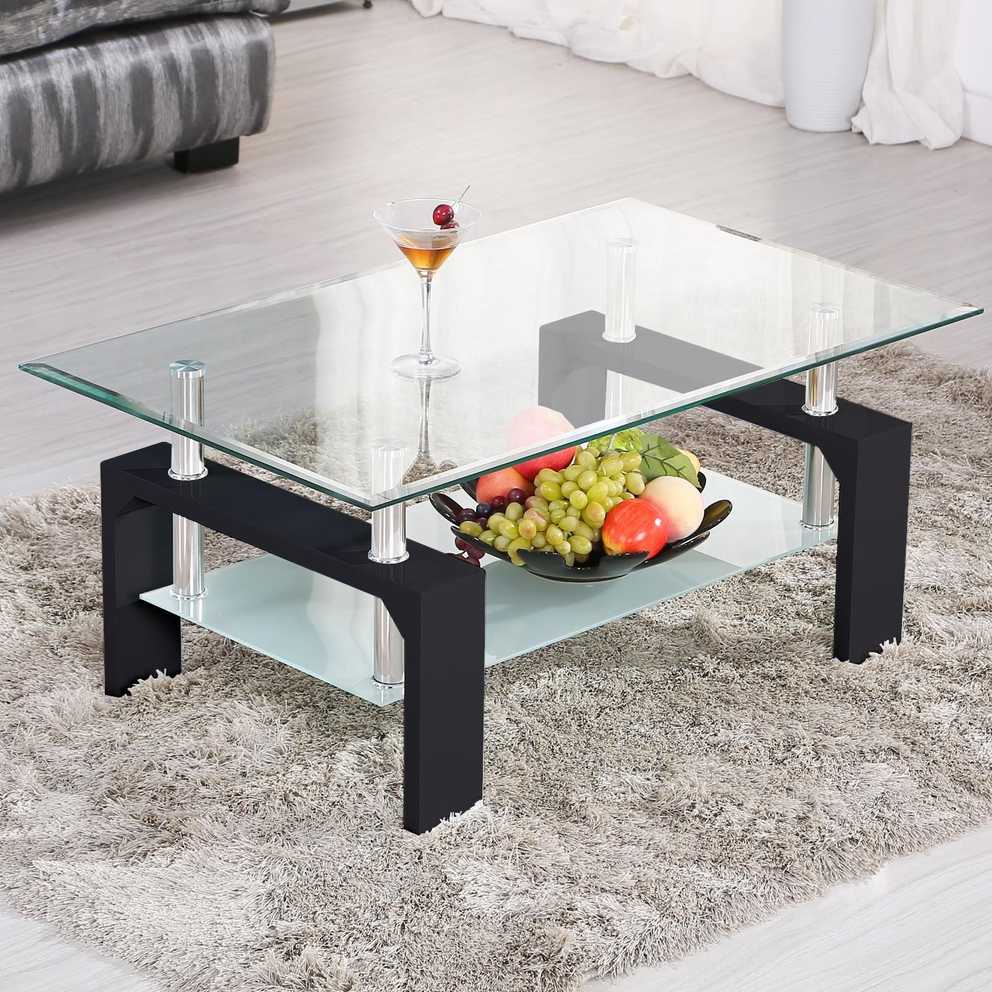 Featured Photo of Espresso Wood And Glass Top Console Tables