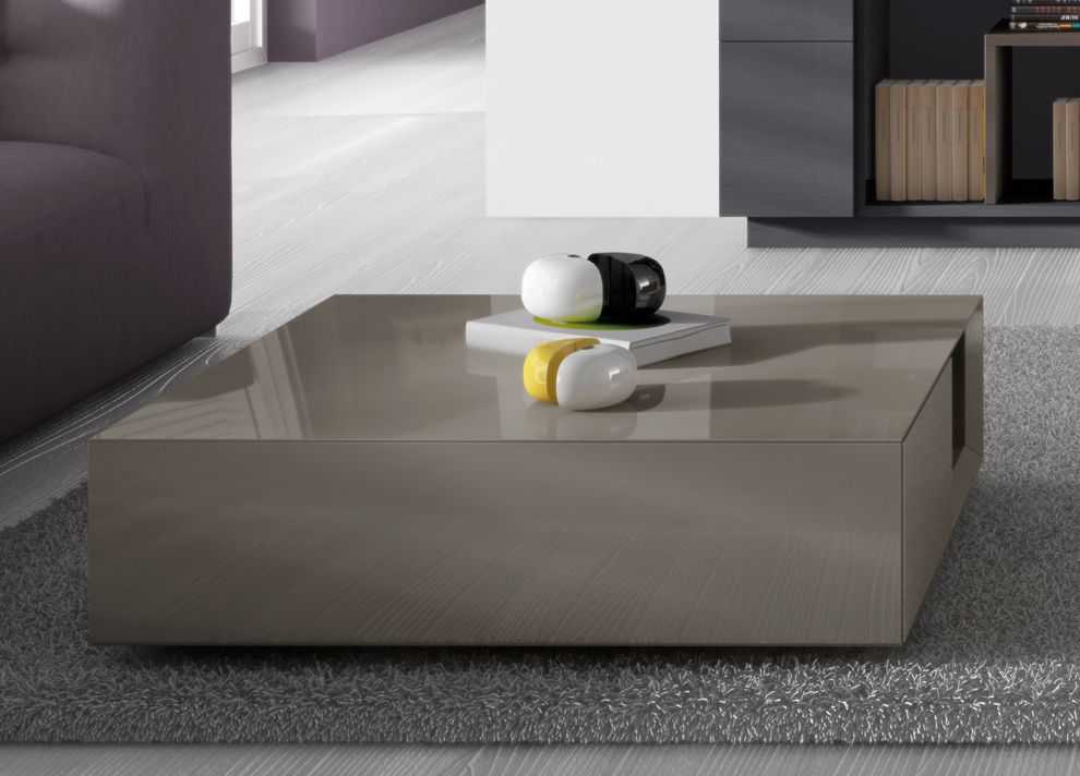 Carree Coffee Table With Storage | Contemporary Coffee Tables At Go Modern,  London Intended For Contemporary Coffee Tables With Shelf (Gallery 1 of 20)