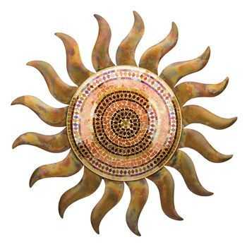Ross Simons – Flamed Copper Sun Decorative Wall Decor. 29" | Copper Wall Art,  Metal Sun Wall Art, Sun Wall Decor Inside Current The Sun Wall Art (Gallery 17 of 20)