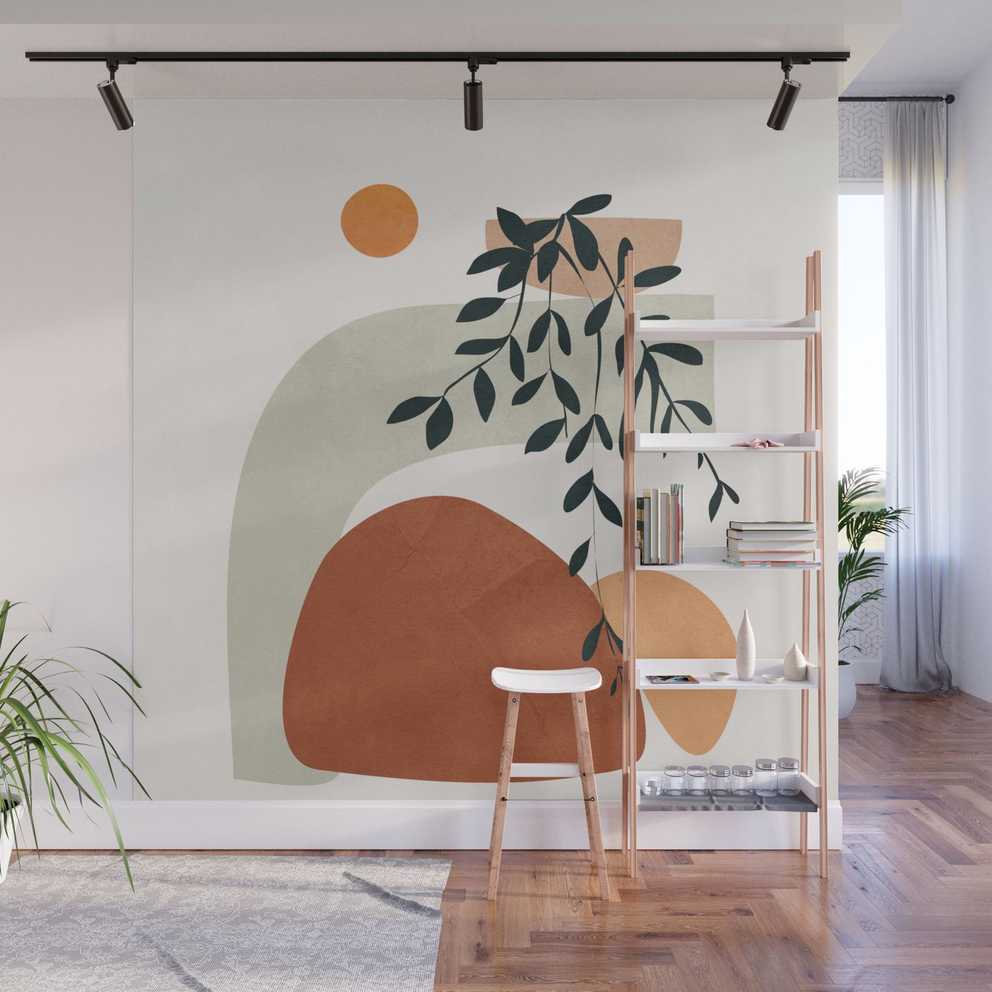 Soft Shapes I Wall Muralcity Art | Society6 With Regard To Newest Soft Shapes Wall Art (Gallery 9 of 20)