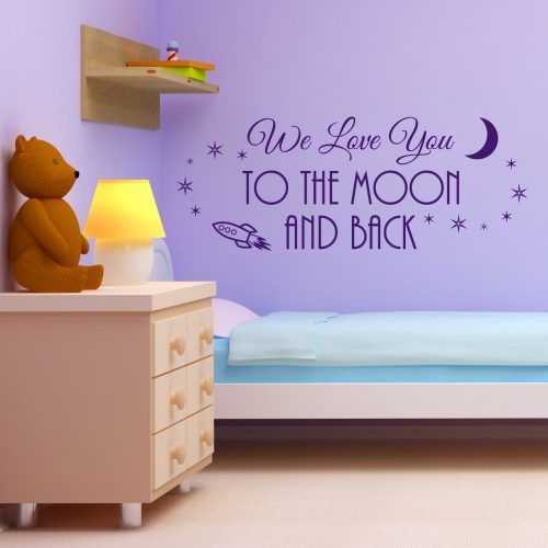 I Love You To The Moon And Back Wall Art (Photo 18 of 20)