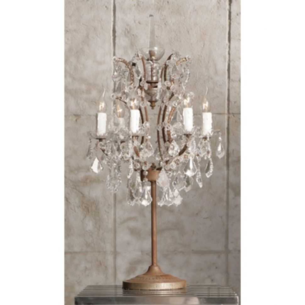 Featured Photo of Small Chandelier Table Lamps
