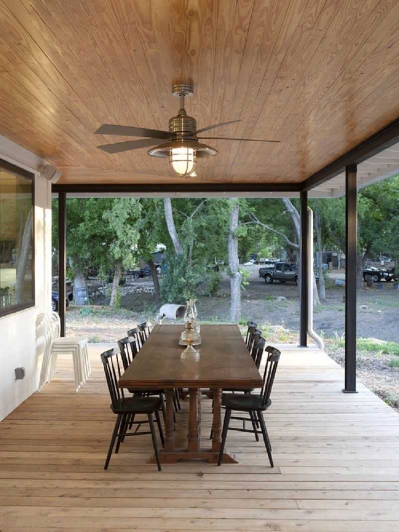 Featured Photo of Outdoor Porch Ceiling Fans With Lights