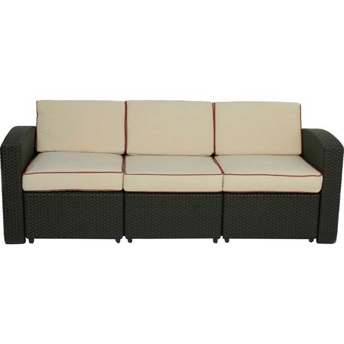 Featured Photo of Loggins Patio Sofas With Cushions