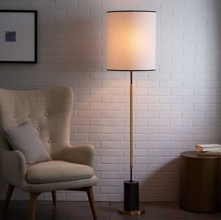 Featured Photo of Textured Fabric Floor Lamps