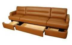 Leather Sofas with Storage