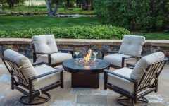 Patio Conversation Sets with Fire Pit Table