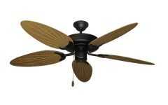 Outdoor Ceiling Fans with Bamboo Blades