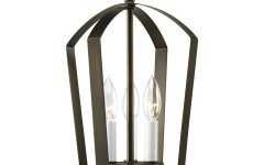 Chauvin 3-light Lantern Geometric Pendants