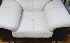 Gina Grey Leather Sofa Chairs